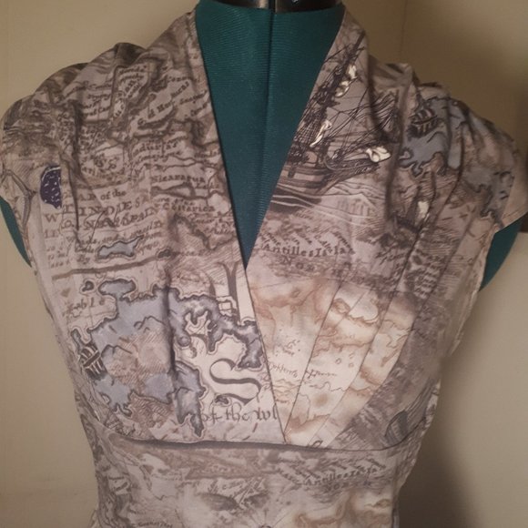 COPY - Map and Ship Dress - Picture 3 of 5